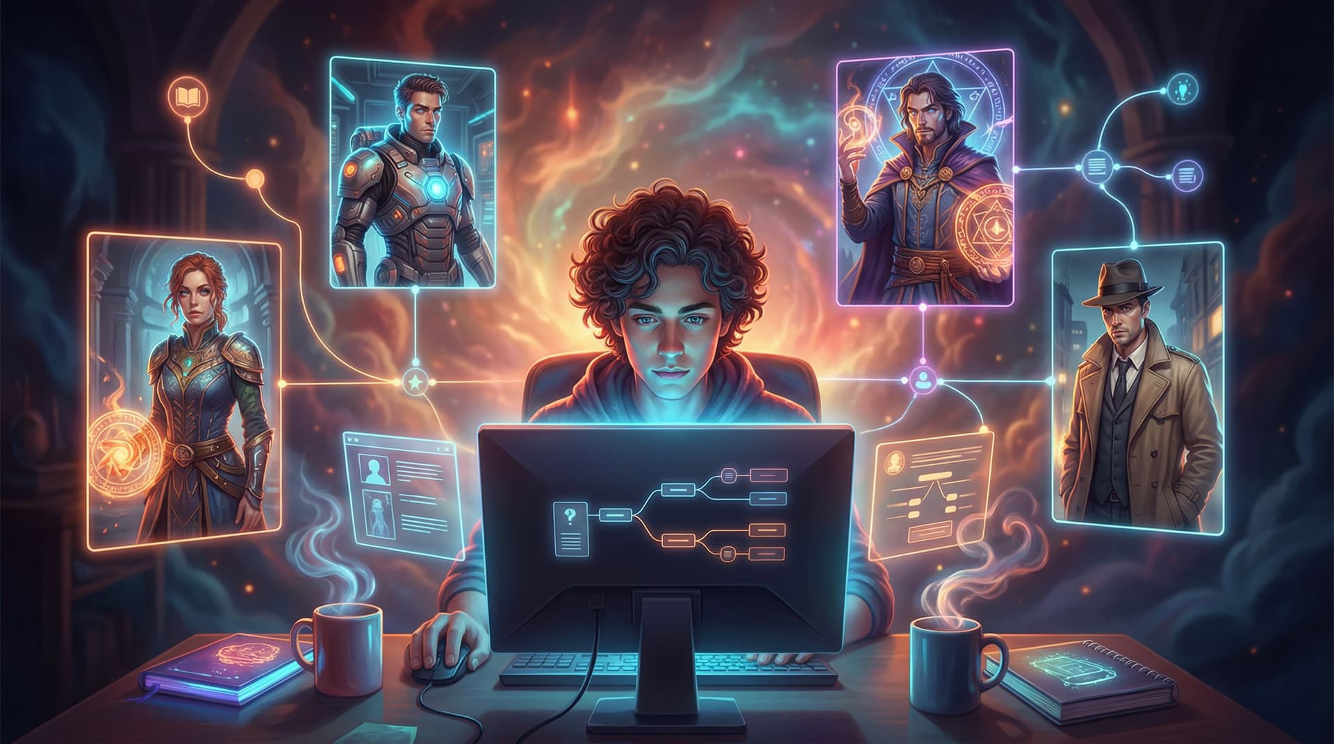 From Prompt to Playable: Designing Your First AI-Generated Character Cast in Questas