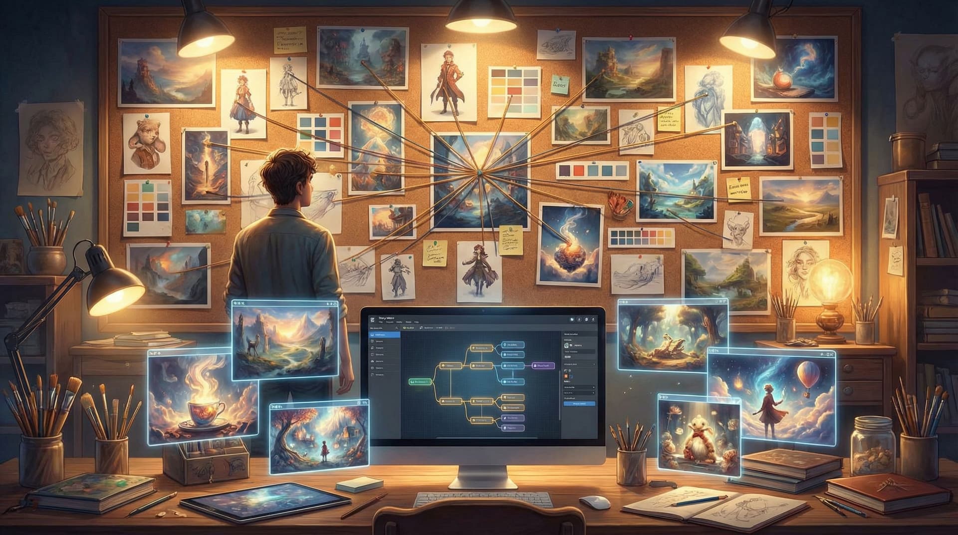 From Moodboard to Mission: Designing Visual Style Guides for Consistent Questas Adventures