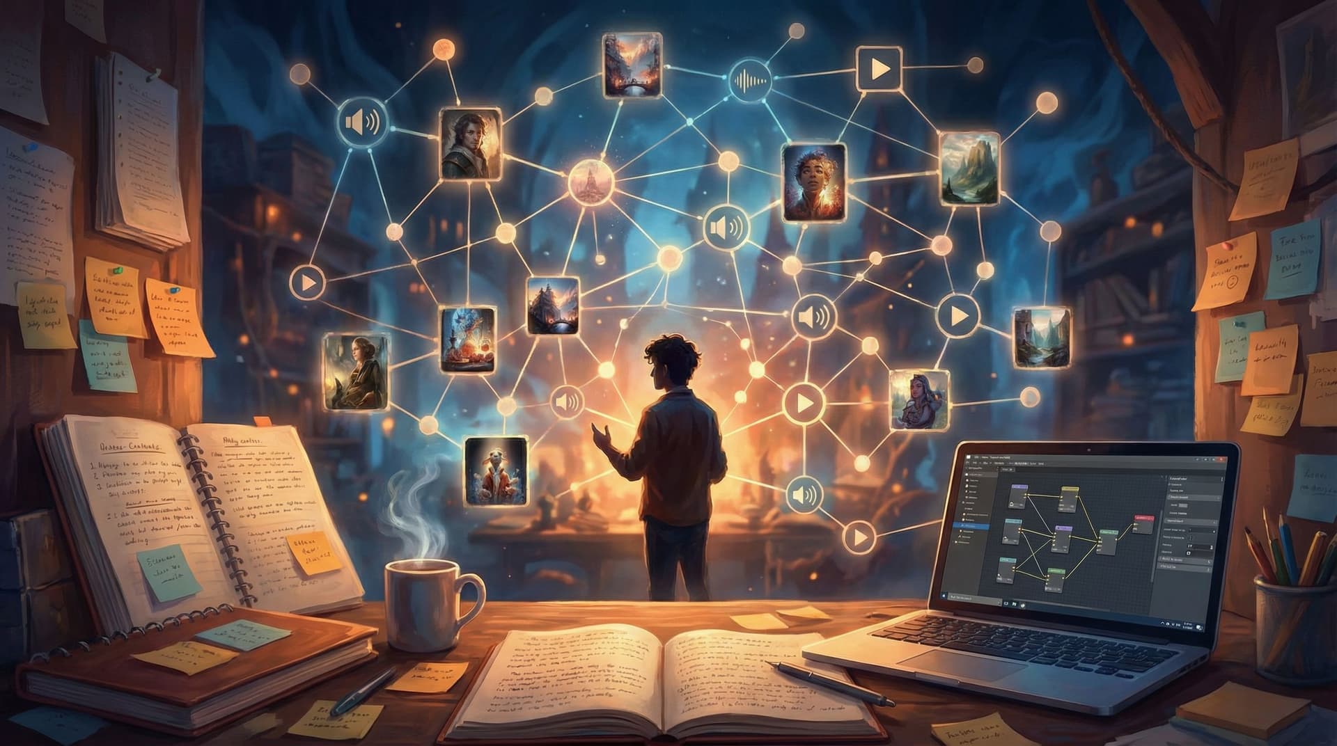 The New Story Bibles: Organizing Lore, Timelines, and Character Arcs for Large Questas Universes