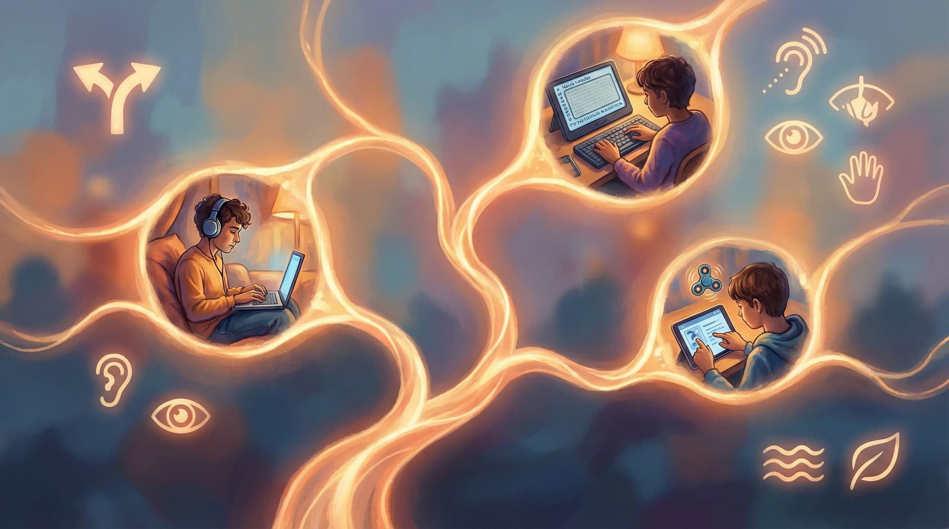 Designing Branching Narratives for Neurodiverse Audiences: Attention, Overwhelm, and Choice Architecture