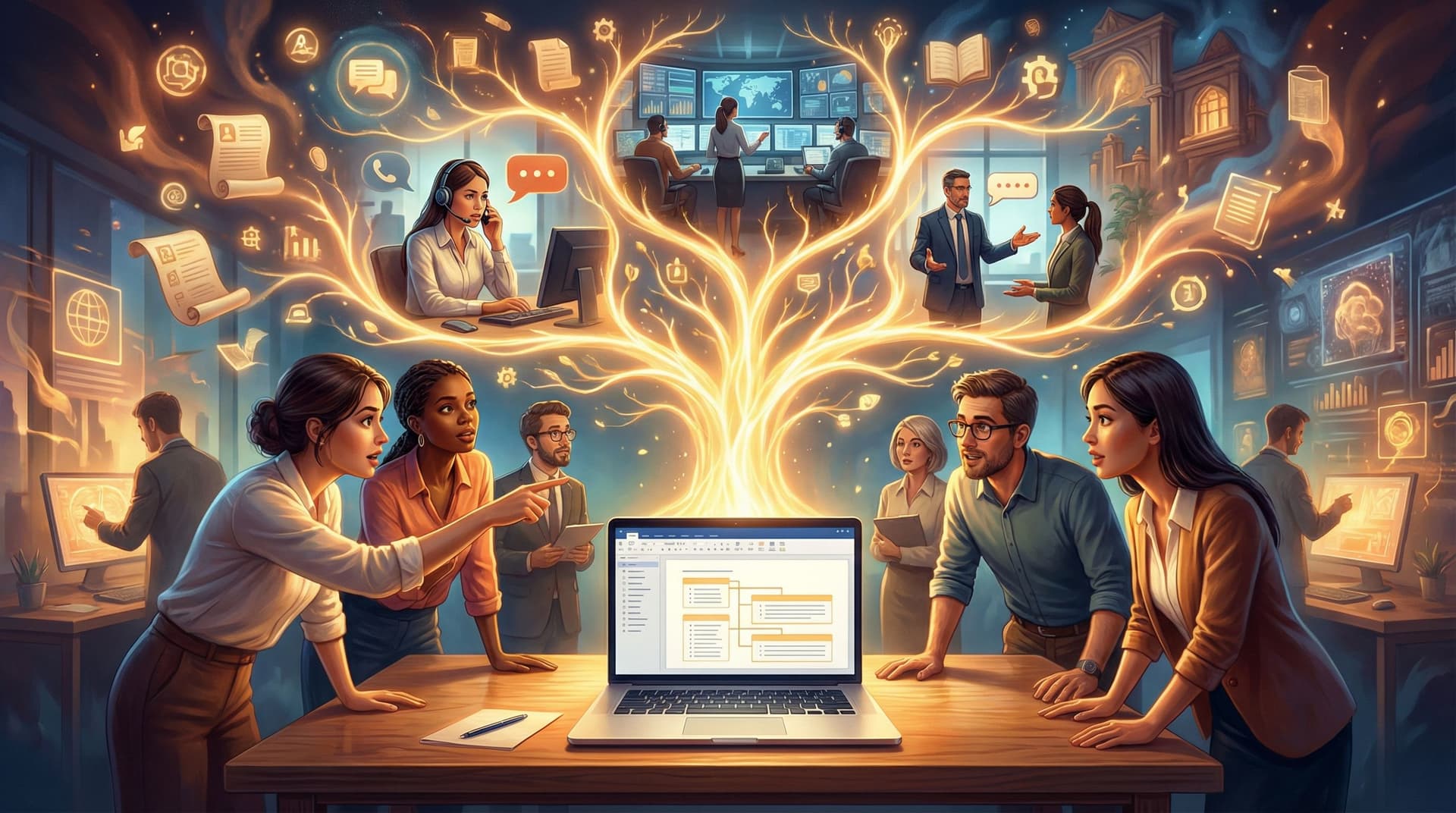 From Notion Docs to Narrative Hubs: Turning Internal Knowledge Systems into Questas-Powered Storyworlds