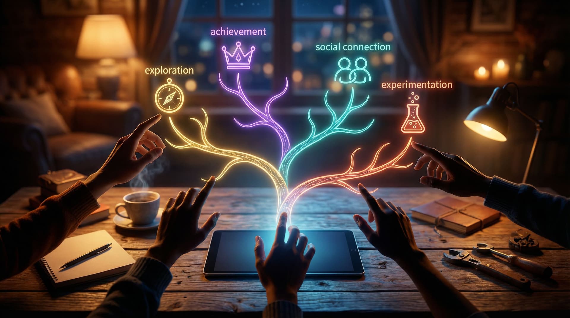 Beyond Personas: Using Interactive Questas Stories to Research Audience Motivations and Play Styles