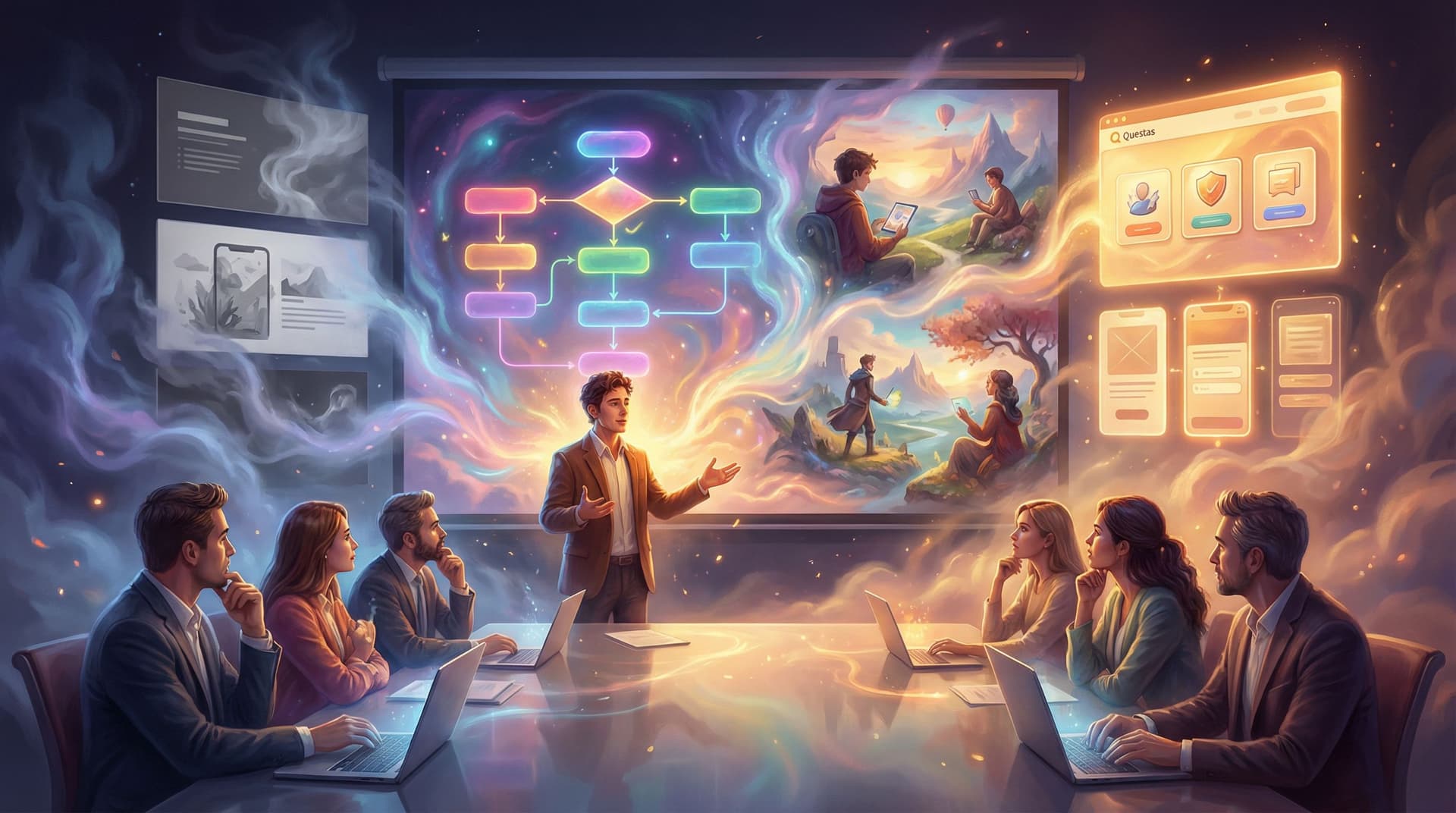 From Pitch Deck to Playable Demo: Using Questas to Prototype Startup Ideas for Investors and Users