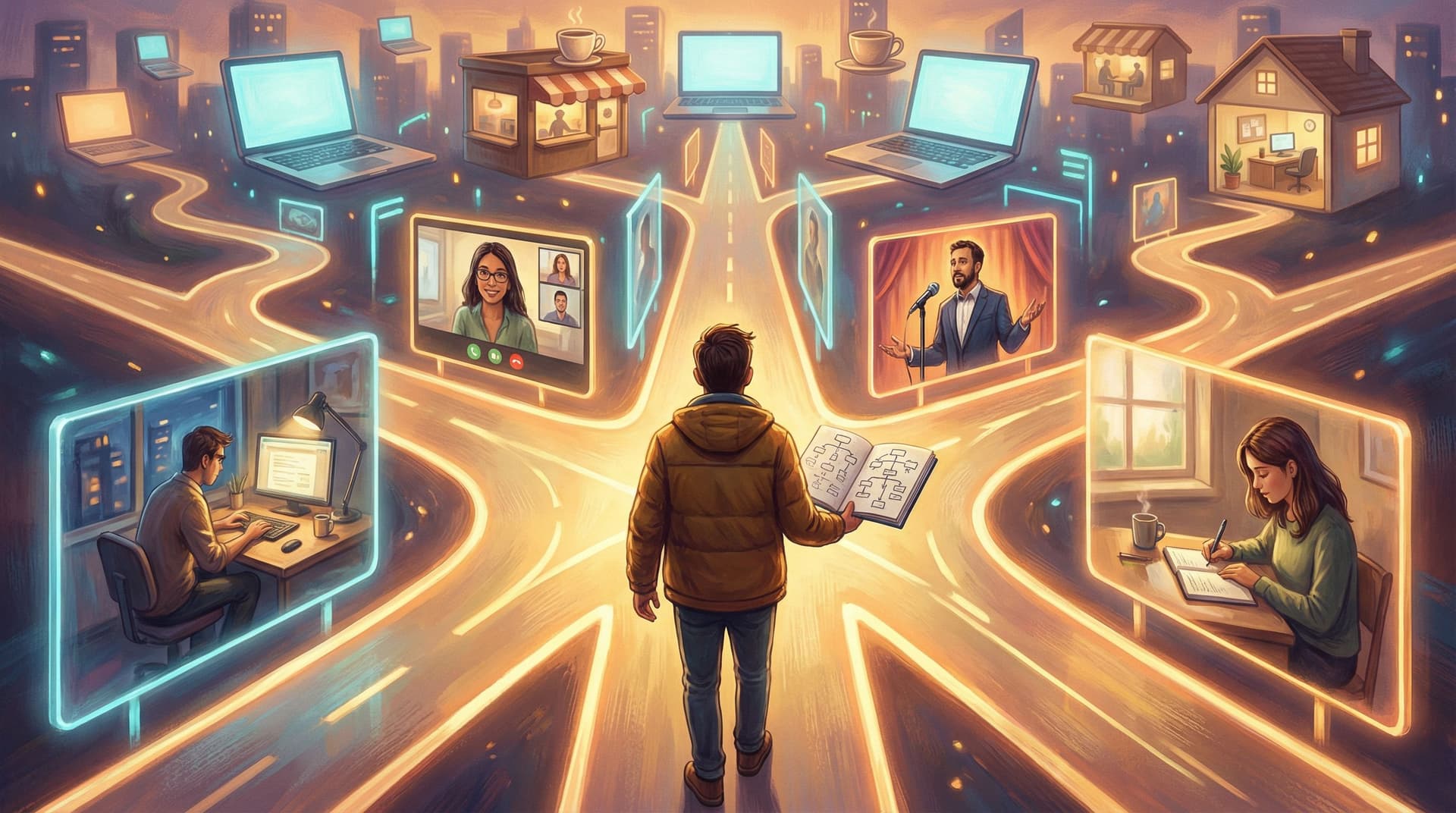 Branching Narratives for Solo Entrepreneurs: Turning Your Personal Brand Journey into a Questas Adventure