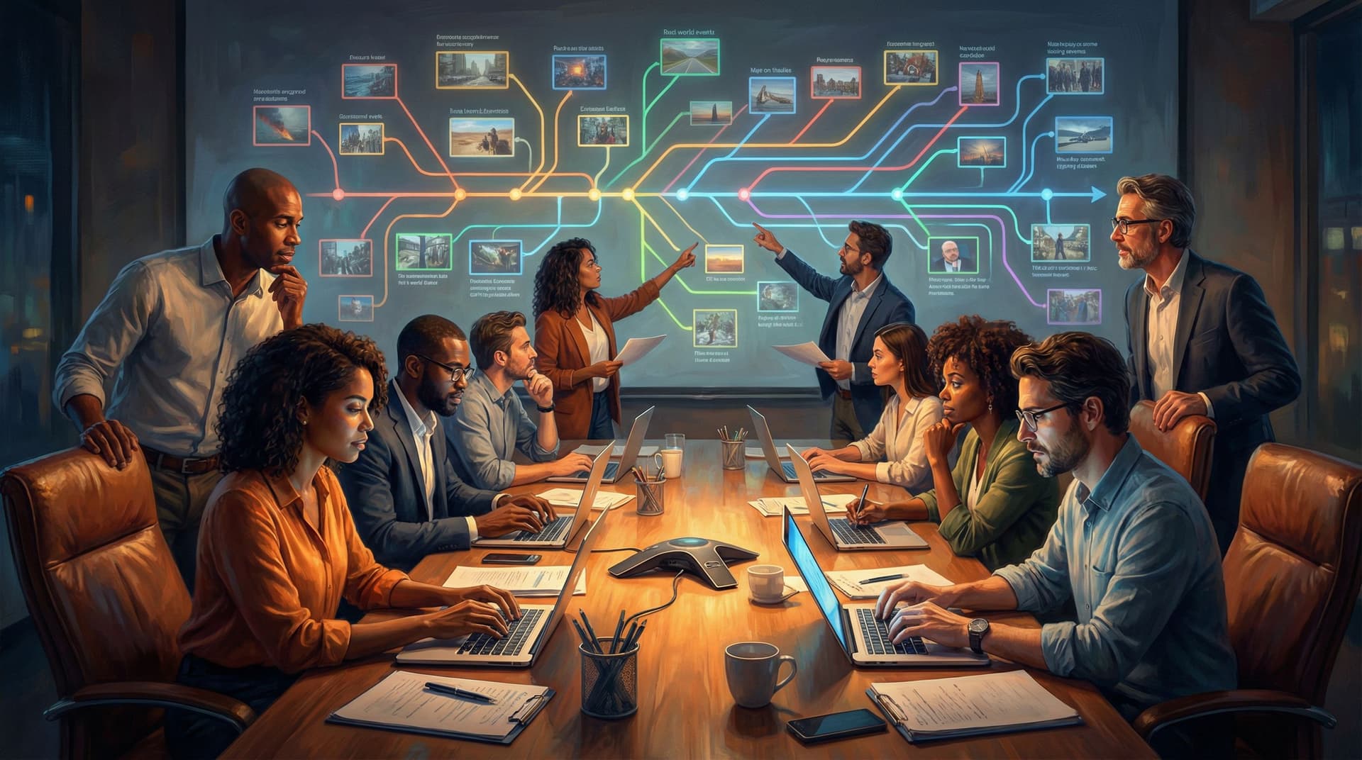 AI Storyboarding for Nonfiction: Mapping Real Events into Branching Questas Timelines