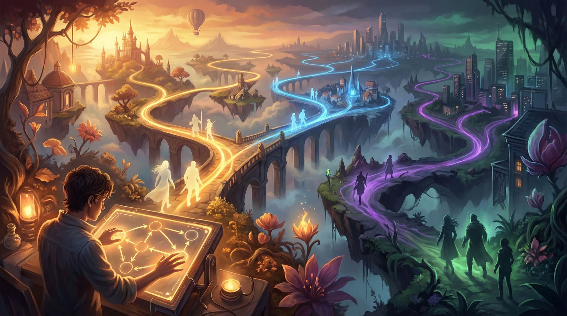 Adaptive Difficulty in Interactive Stories: Using Soft Gates, Hints, and Optional Paths in Your Questas