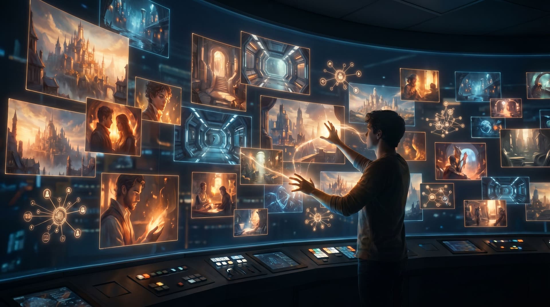 AI-First Worldbuilding: Letting Images, Not Outlines, Lead Your Next Interactive Quest