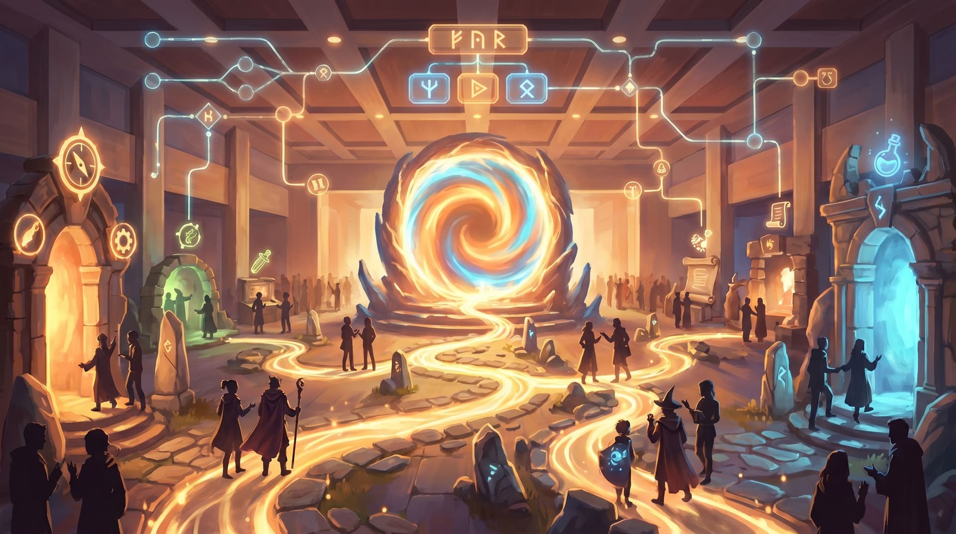 No-Code Live Events: Running Conferences, Summits, and Offsites as Playable Questas Storylines