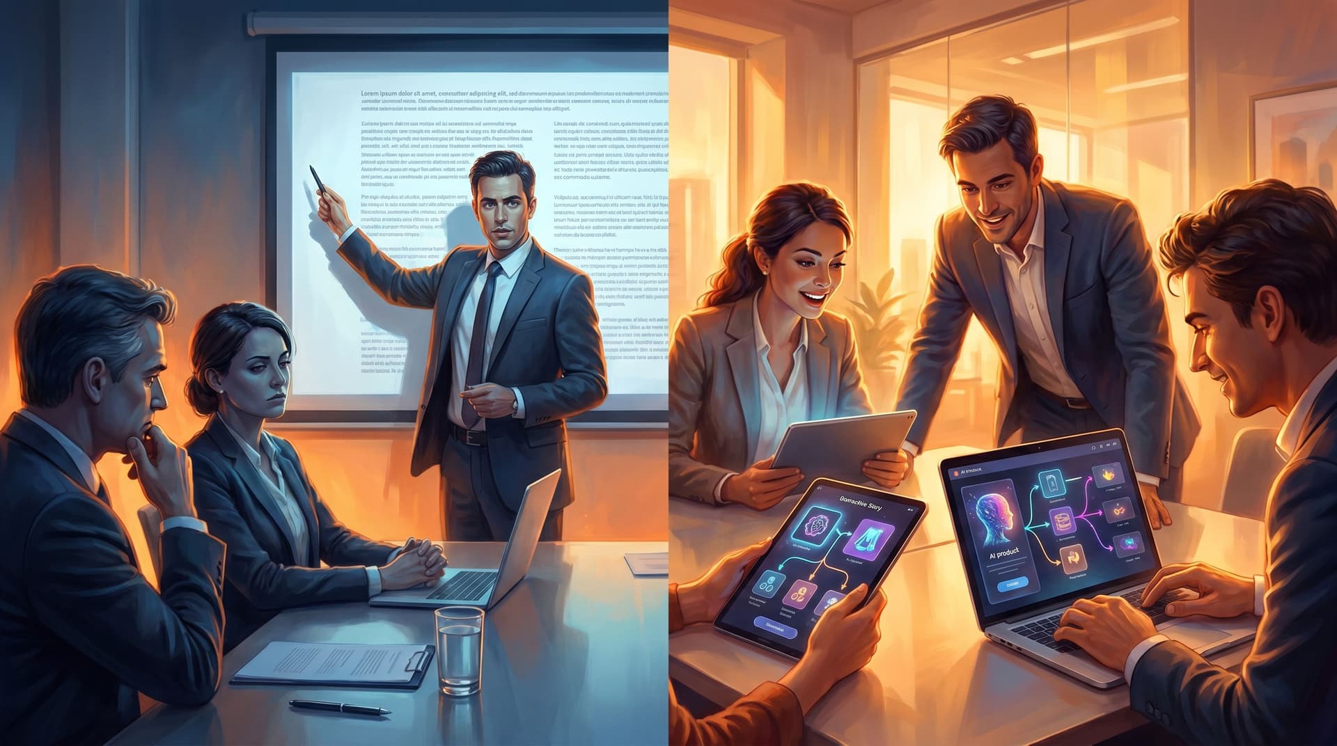 From Slide Deck to Story Deck: Turning Investor Pitches into Playable Questas Walkthroughs