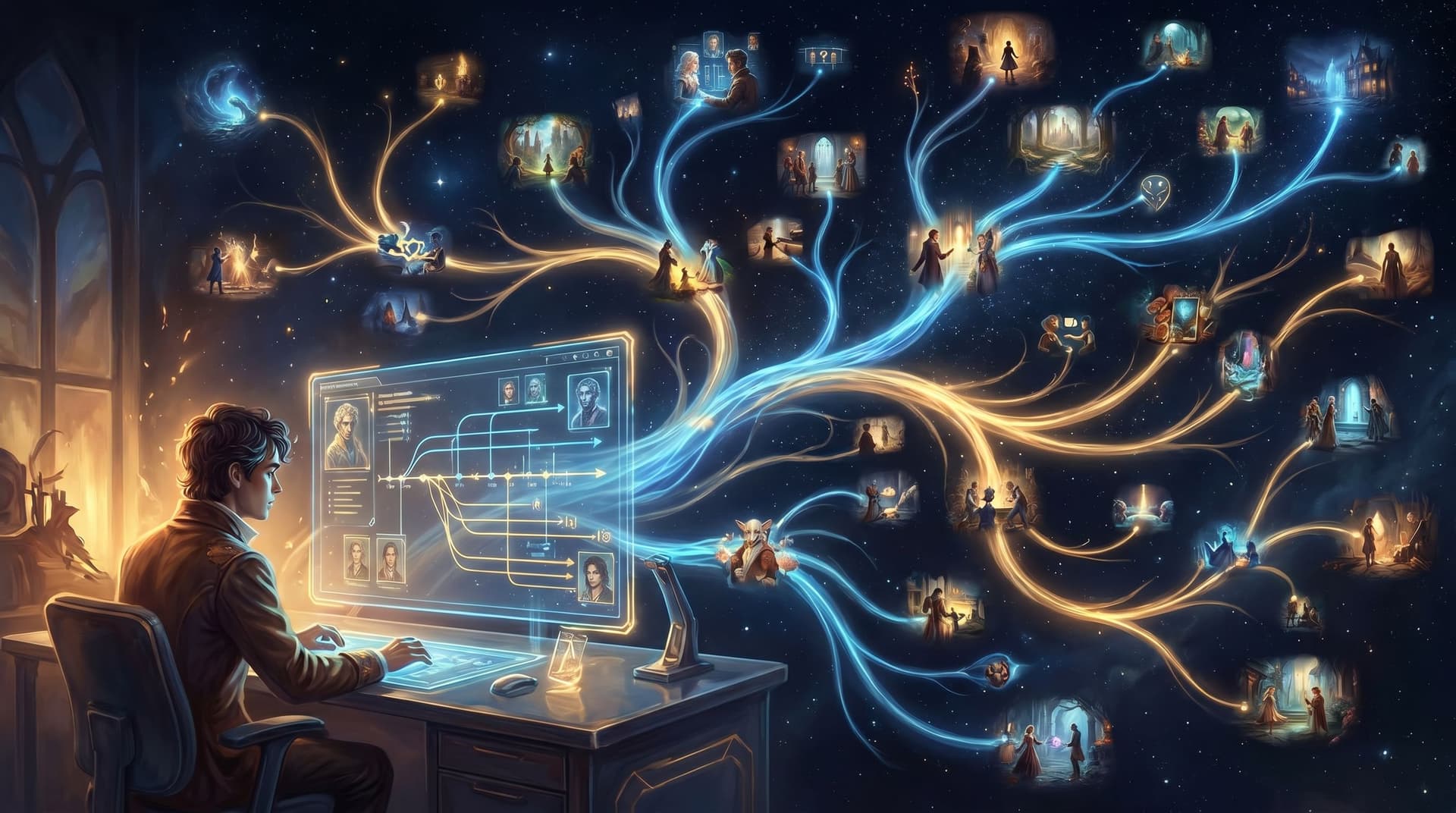 AI as Continuity Editor: Keeping Plot, Canon, and Visuals Aligned Across a Questas Series