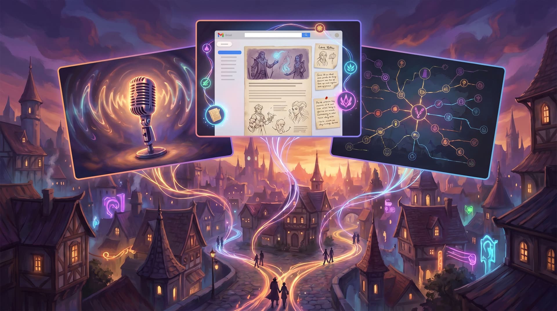 The New Transmedia Toolkit: Blending Podcasts, Newsletters, and Questas into One Story Universe