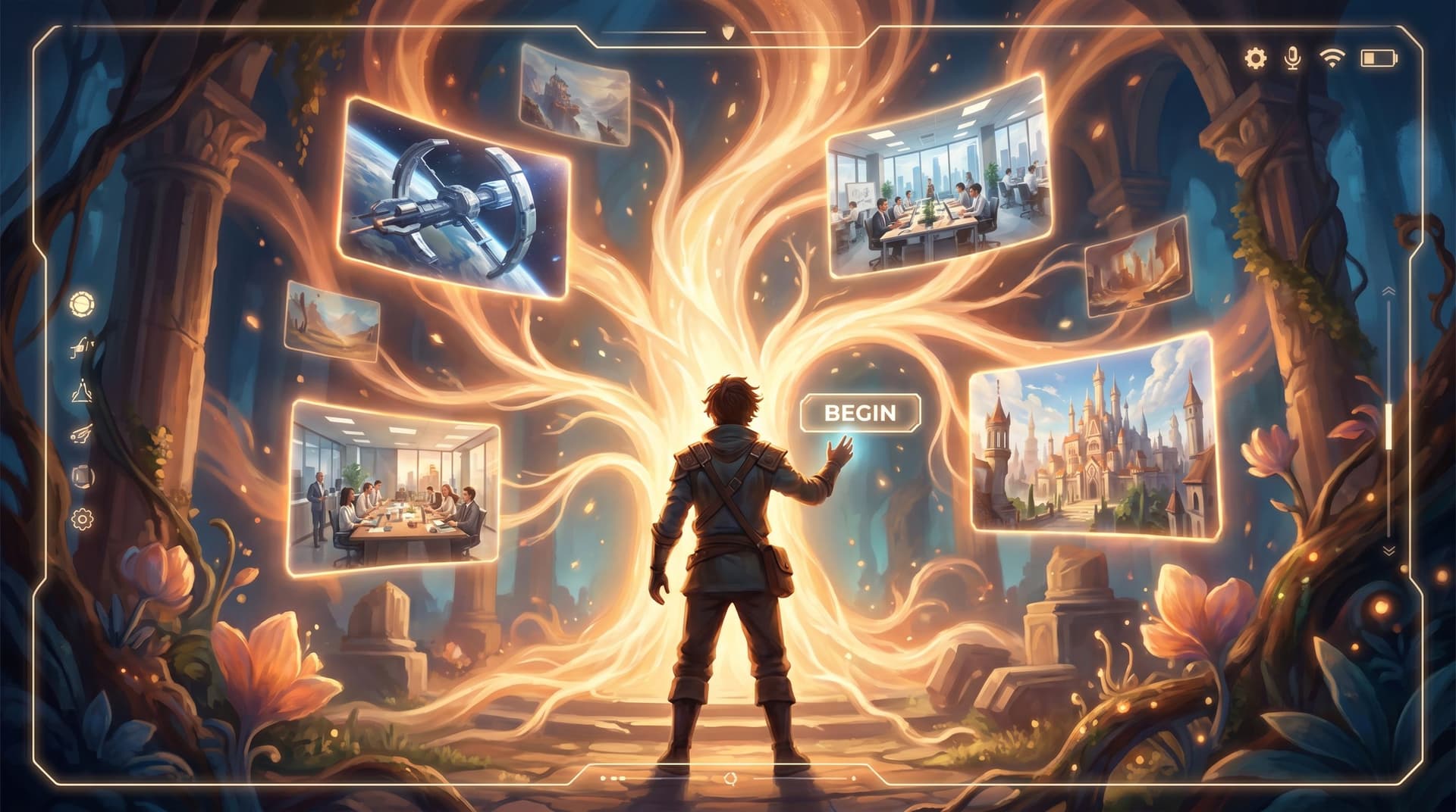 The First Five Screens: Onboarding New Players Smoothly into Complex Questas Worlds
